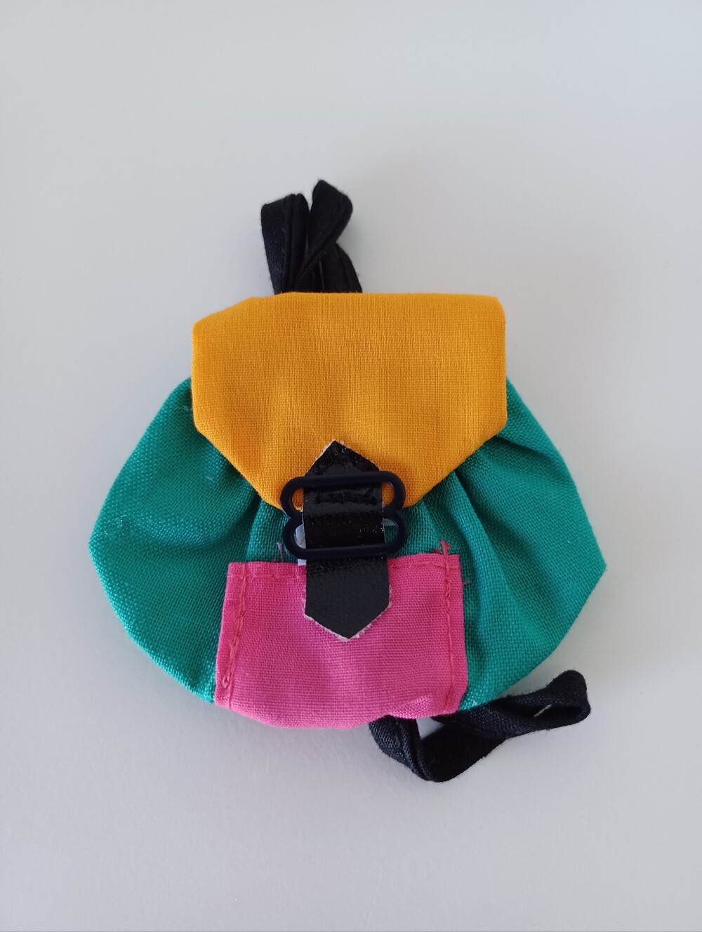 Vintage Barbie Fashion Doll Backpack Barbie Sized Accessories Multicolor Toy
